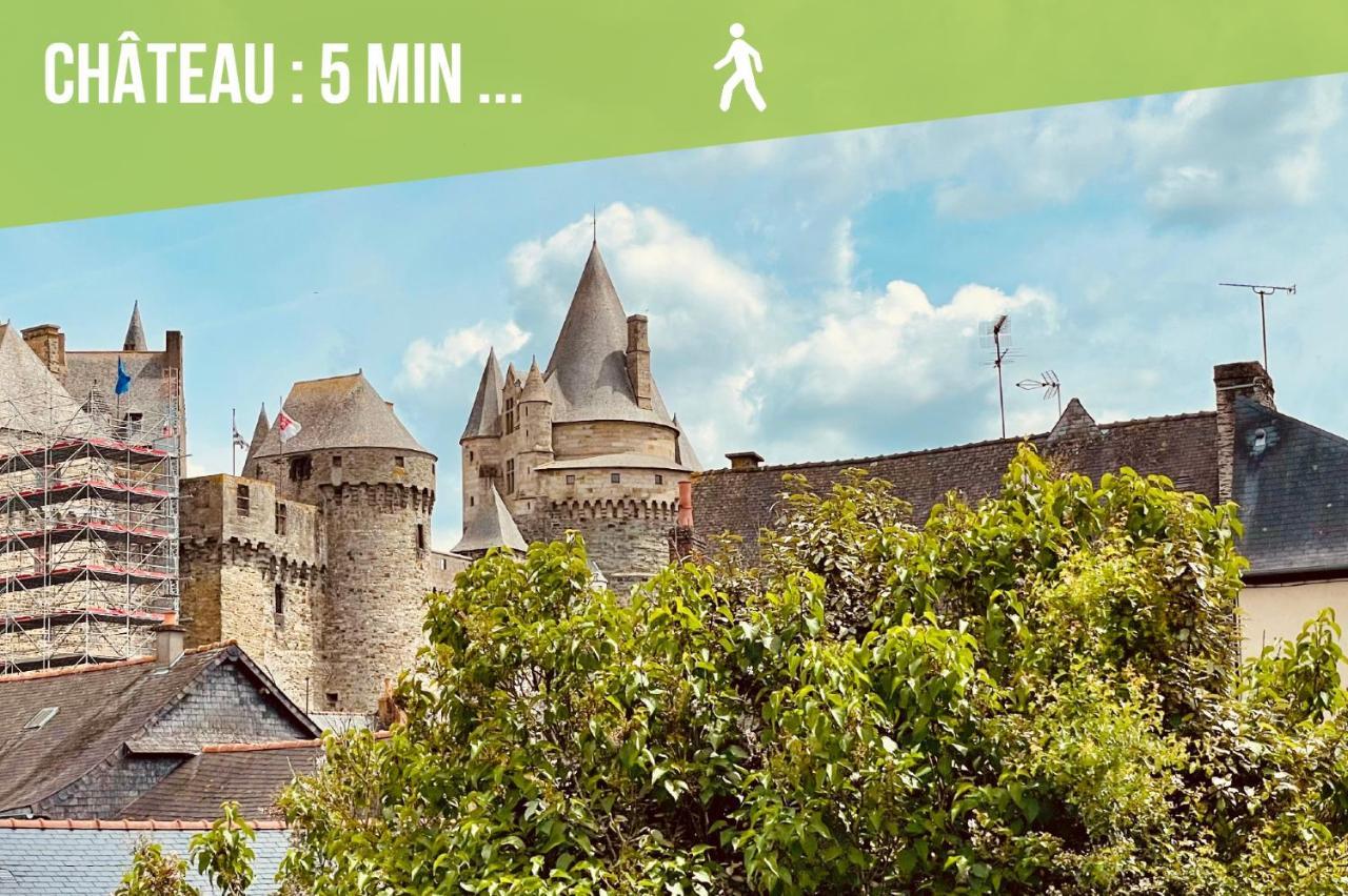 Joli Studio A Deux Pas Du Chateau Et Du Centre Vitré Eksteriør bilde